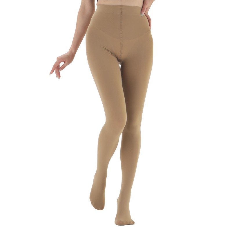 EVERSWE Women's Super Opaque Microfiber Tights 120D (Nude,M/L)