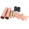 16Pcs MIG Welding Gun Accessory Kit Tip Nozzle Diffuser Adapter