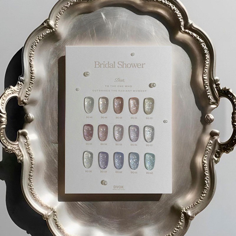 Divock Divok Bridal Shower Glitter Gel 15-piece Set / 디보크