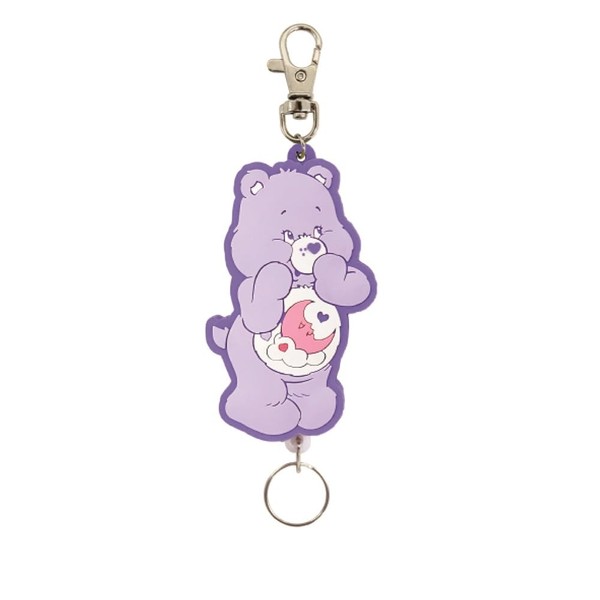 SK Japan Care Bear Rubber Reel Key Chain Sweet Dreams Bear