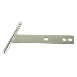 T-Bar Bumper, Chrome, For Beetle 56-67, Pair, Compatible with Dune Buggy