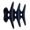 Wowser Nautical Blue Cast Iron Boat Cleat Wall Hooks, 3.5