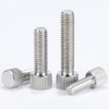 FEEIMOL Knurled Thumb Screws Stainless Steel Flat Head Knurled Machine
