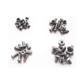 SICODA Pocket blade handle screws,M3.0 folding knives hilt fasteners,shaft pivot pin rivets, pack of 40 pieces