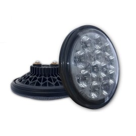 Aero-Lites.com LED Landing Light for Aircraft | 3,200LM | PAR36 Size | ULTRA GEN2 Series | 9-32VDC (Taxi (45° x 10° Flood Beam))