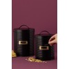 Typhoon Otto Black Set of 2 Storage Jars