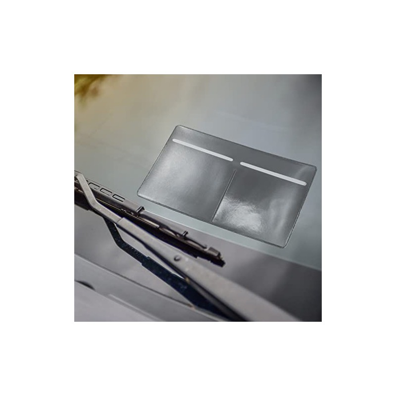 Simply ITDH001 Black Irish Tax 2-Disc Holder - Self Cling