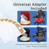Hxszk 6-Pack Wet/Dry Fleece Dust Bags - Compatible with FLEX