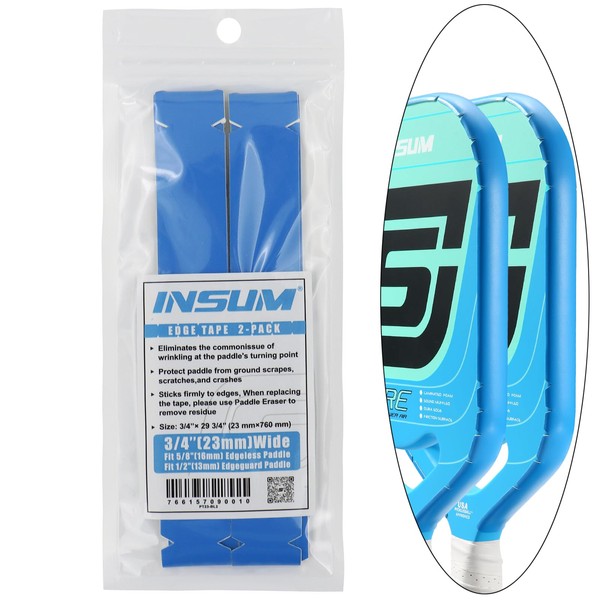 insum Pickleball Paddle Protection Tapes - Edge Guard Tapes, Pre-Cut