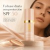 Base Maquillaje Sérum Spf 50 Hidratante Cobertura Natural