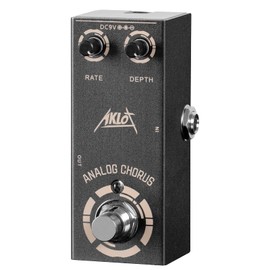 Fuzz Guitar Pedal, AKLOT Electric Effects Pedals Mini Single Type DC 9V True Bypass