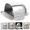 ORFOFE Stainless Steel Mesh Screen Vent Cover Wall Mount Exhaust