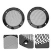 jojofuny 3sets Car Speaker Decorative Cover Speaker Guard Grills for