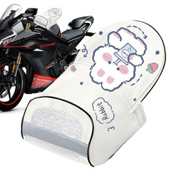 Motorcycle Handlebar Gloves,Bike Motorcycle Handlebar Gloves - Waterproof Windproof Cover Hand Guard for Riding Motorbike ATV Snowmobile