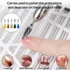 keyxer Pack of 5 Tungsten Carbide Nail File Bits, Nail