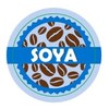 Soya Milk Coffee Shop Labels, 20mm 1000 labels per roll
