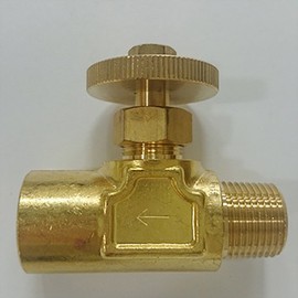Flowoval Brass Male Female Needle Valve MVMF-01S 1/8