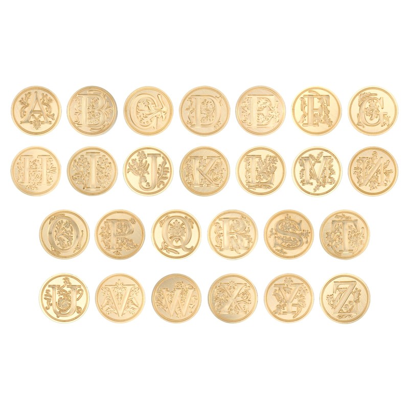 PATIKIL Alphabet K Wax Seal Stamp, Initial Letter Sealing Wax