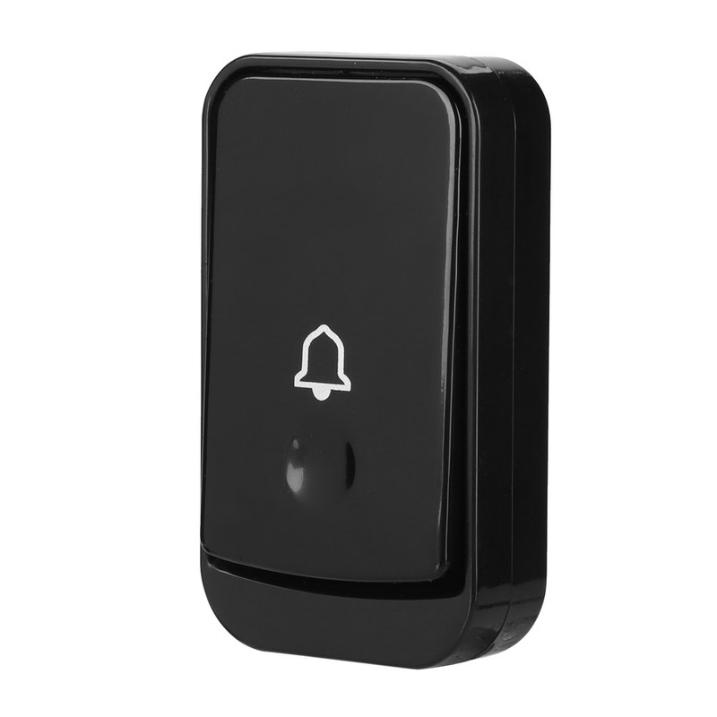Wireless Smart Ding Dong Doorbell Waterproof Door Bell Black