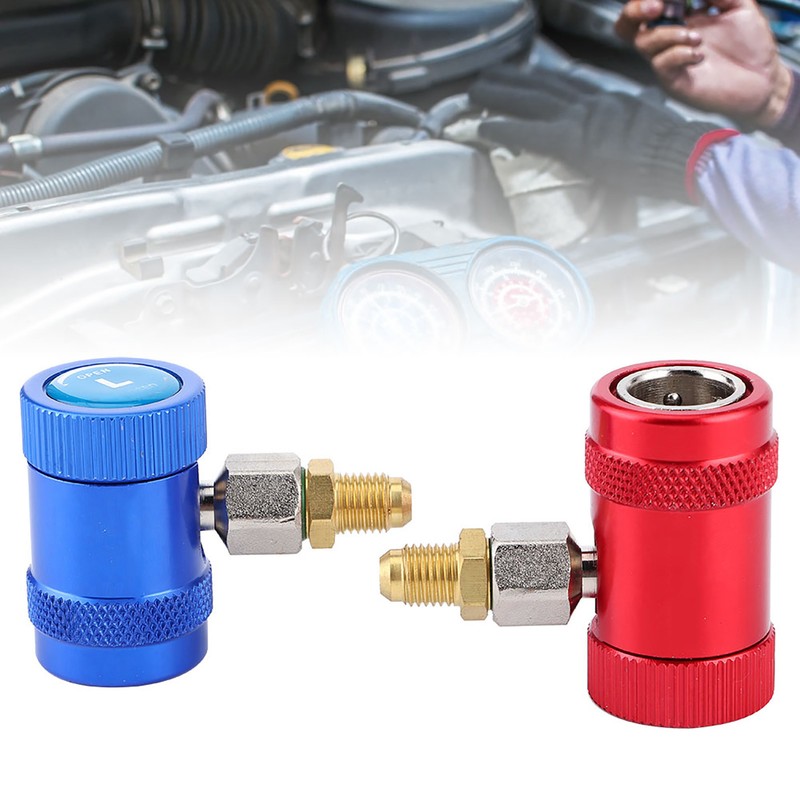 Professional Quick Couplers Air Conditioner Service Port Adapter Fit for