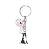 HACRAHO Dog Keychain, 1 Piece Lovely Dog Keychain with Dog