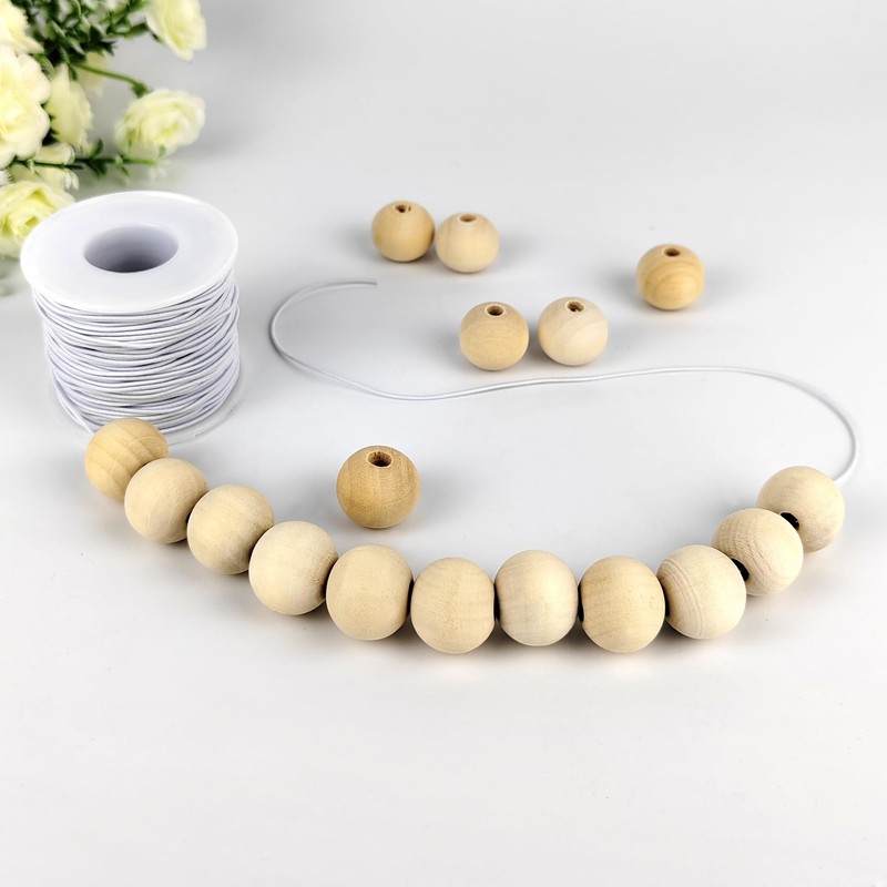 1 mm Elastic Cord for Bracelets, Stretchy Braclet String, Elastic