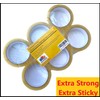 12 Pack Cellotape Strong Clear Packing Tape Rolls | Extra