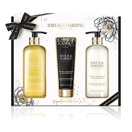 Baylis & Harding Sweet Mandarin & Grapefruit Signature Collection Luxury Hand Care Trio Gift - Vegan Friendly