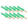 10Pcs Banana Plug 4.0mm Male to 2mm Female Connector 30V
