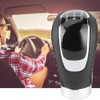 Universal Manual Gear Shift Knob with 3 Interchangeable Panels, Car