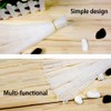 20 Pcs 18.9'' x 0.78'' Plastic White Display Hanger Strips