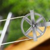 Zerodeko Washing Line Pole Rope Pulley 2pcs Clothesline Pulley for