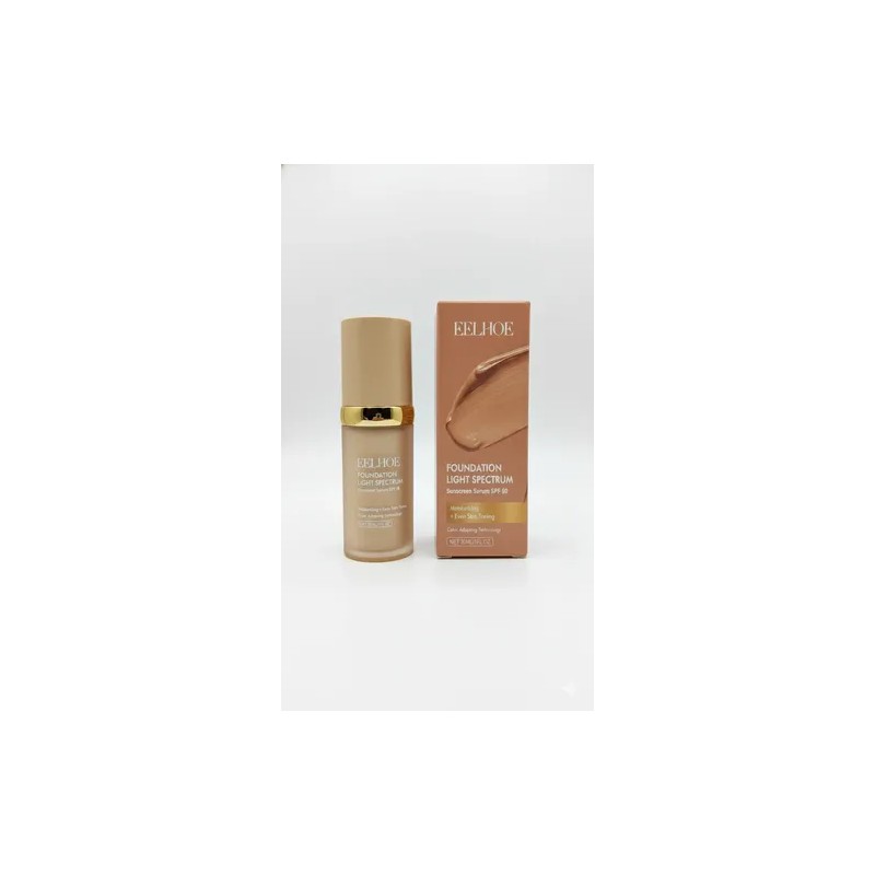 Base Maquillaje Líquida 4 En 1 Spf 50 Serum Hidrata