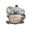I Love Aus Koala Coffee Lover Hanging Ornament