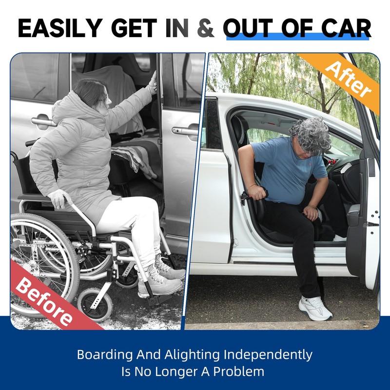 4 in 1 Car Door Handle Assist for Elderly 2PCS