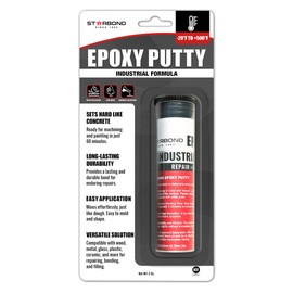 Starbond 2 oz. White Epoxy Putty Stick — High Temperature Resistance — Best for Woodworking, Automotive, Home Repair, Plumbing and Industrial Repair