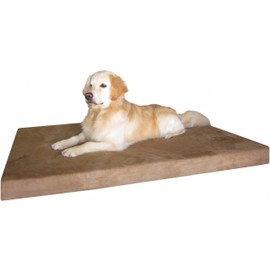 Dogbed4less Orthopedic Gel Cooling Memory Foam Dog Bed, Waterproof Liner with Durable Washable External Cover for Small Medium to Extra Large Pets    