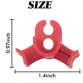 GXXMEI 50PCS 90 PCS Plant Stem Trainer Plant Bender Low-Stress Training Clips Adjustable Plant Stem Training Clips Adjustable Plant Bender for Climbing Plants Plant Bender