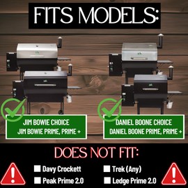 Genuine GMG Chimney Docking Gasket, P-1046, for Full Size Daniel Boone, Ledge, Jim Bowie, Peak Models