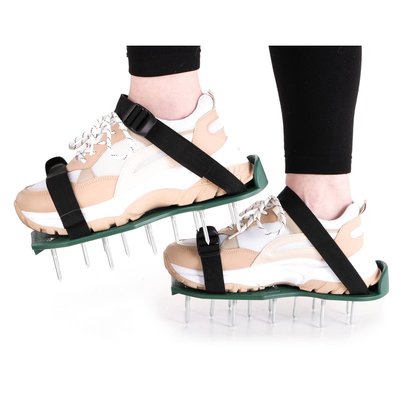 SIXTOL Grass Air Lawn Aerator Shoes Lawn Aerator Lawn Care