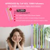 9 Pieces Mini Silicone Spatula-Makeup Spatula-Small Silicone Spatula-Thin Spatula Set