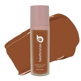 Best Bronze Bombshell Body & Leg Makeup - Waterproof Leg Makeup & Body Foundation - Body Makeup for Scars, Varicose Veins Cover Up & Leg Concealer (NC51 Deep Glow)