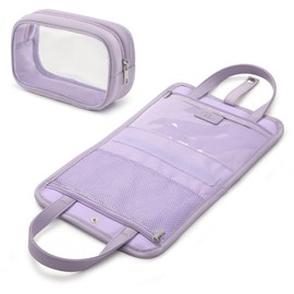 Cosmetic Bags, Makeup Bag Cosmetic Bag for Women Cosmetic Travel Makeup Bag Large Travel Toiletry Bag for Girls Make Up Bag Brush Bags Toiletry Bag, by VanFn P.Travel Series