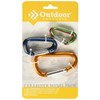 Outdoor Products Juego de mosquetones