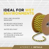 ATERET Twisted 3-Strand Yellow & Black Polypropylene Rope Monofilament I