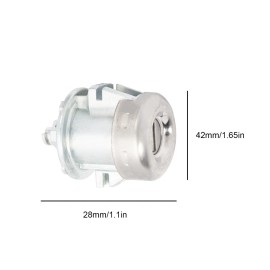 Aurolynne Door Lock Cylinder with Key Fits for F150 F250 F350 F450 F550 Super Duty Rang...