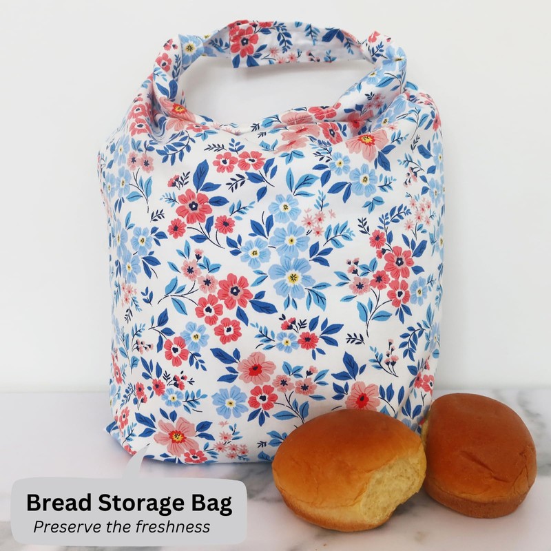 Shinenut Bolsas de pan reutilizables con tazón y cubierta para