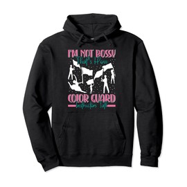 Pole Set Winterguard Clothing Colorguard Members Coach Pullover Hoodie