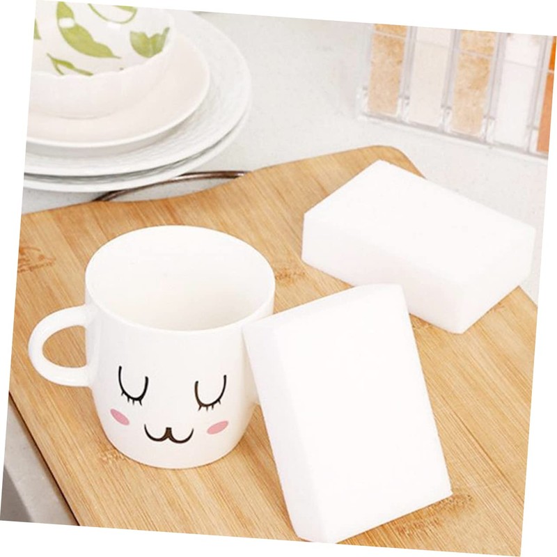 TOVINANNA 100pcs Kitchen Cleaning Sponge Eraser Nano Pads for Strong