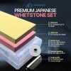 VIGORCRAFT Premium Japanese Whetstone Set - 1000 and 3000 Grit